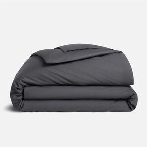 Brooklinen 100% Cotton Percale Duvet - Queen - Slate Grey